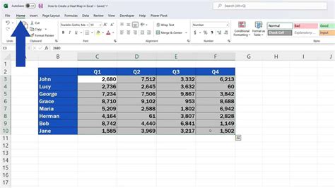 How to Create a Heat Map in Excel