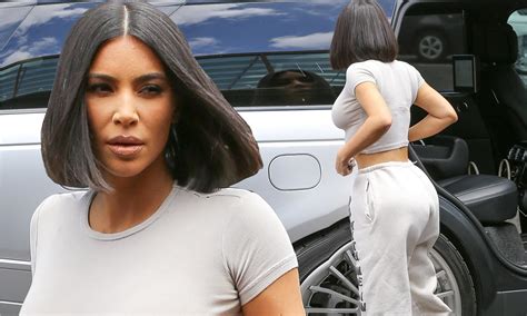 Kim Kardashian Debuts Bob Hairstyle And Dons Yeezus