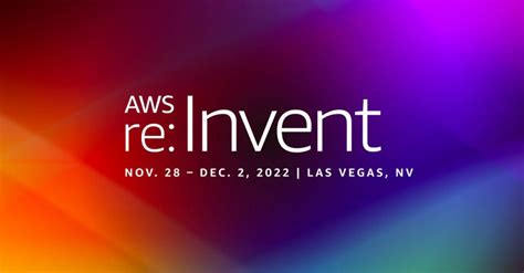 Aws Reinvent 2022 I Was Lucky Enough To Be Given The By Neil Clark