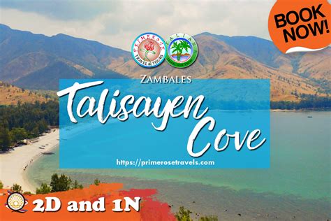 TALISAYEN COVE TOUR PACKAGE – Primerose Travel and Tours