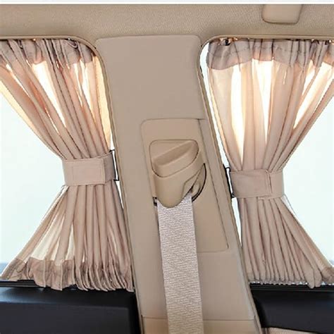 Amazon Car Side Window Curtain 2Pcs Removable Slidable Car