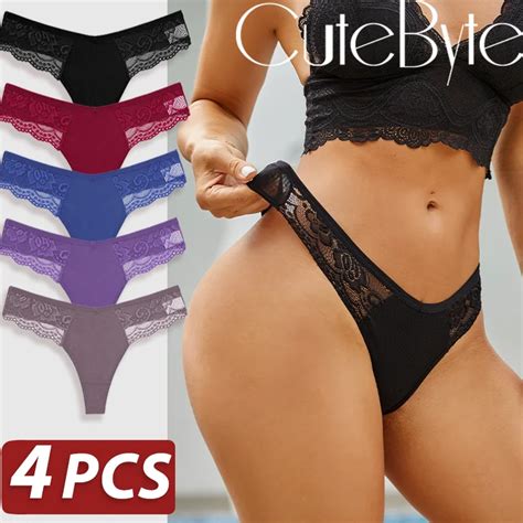 String En Coton Pour Femmes Pi Ces Lingerie Sexy Culotte En Dentelle Tongs Femme Sous Png