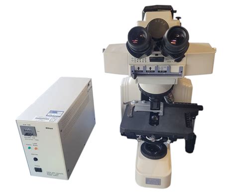 Nikon Eclipse E Binocular Fluorescence Microscope Labmakelaar Benelux