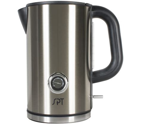 SPT 1.7L Cordless Kettle with Temperature Display — QVC.com