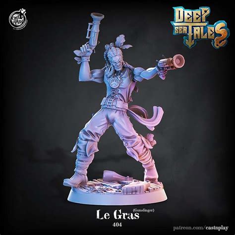 Kit Miniaturas Cast N Play Deep Sea Tales Agosto 2021 Rpg Dungeons And