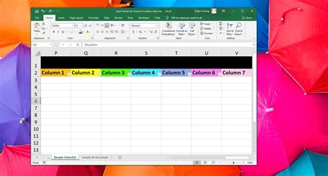 Colorful Goal Tracker Excel Template / Instant Digital Download / BONUS ...