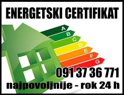 Energetski Certifikat Od Kn U Roku H Ovla Tenje