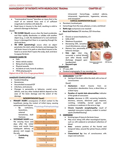 Solution Neuro Chap Management Of Patients With Neurologic Trauma