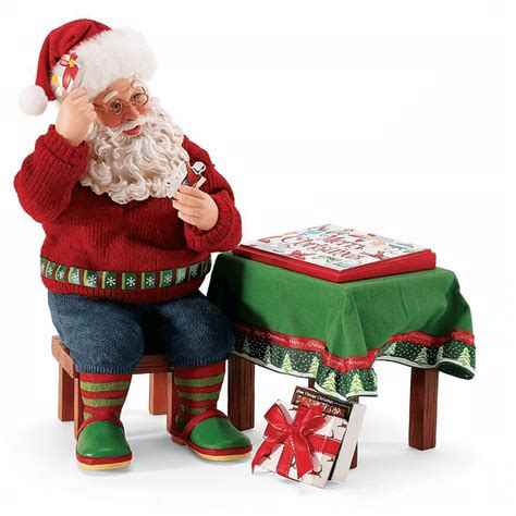 Department 56 Possible Dreams Santa Figurine Puzzled