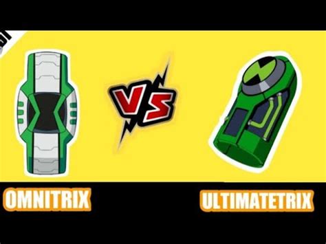 Omnitrix Vs Ultimatrix Two Powerful Devices Omnitrix Vs Ultimatrix Ben