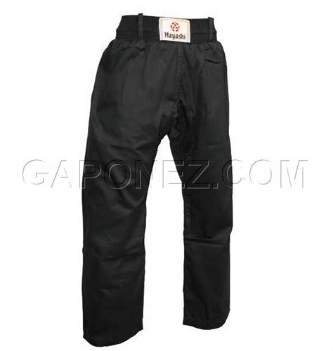 Купить Hayashi Кик-Боксерские Штаны Mesh 147-9 Цвет Черный (Размер: 160 ...