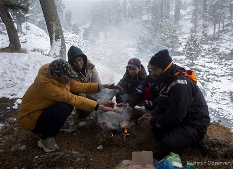 Cold Wave Returns To Kashmir After Light Snowfall Kashmir Observer