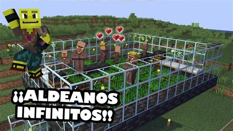 Tutorial Granja De Aldeanos La M S F Cil Minecraft T Cnico