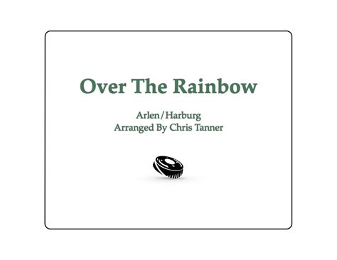 Over The Rainbow – Engine Room Publishing