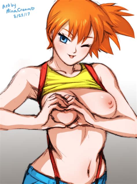 Heart Shaped Boob Misty By Minacream Hentai Foundry