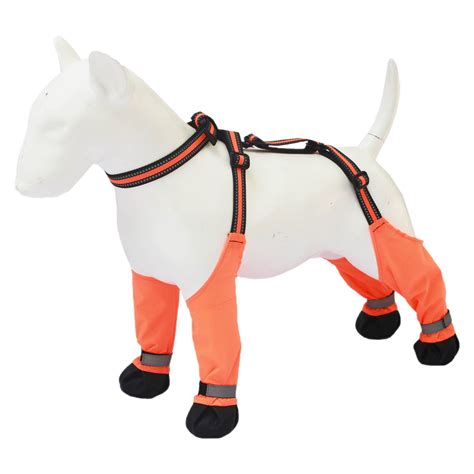 DAMAI Dog Suspender Booties, Dog Paw Boot Leggings Anti-Slip, Dog Shoes