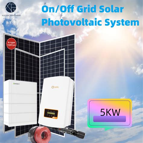 Híbrido on OFF Grid Solar PV Inverter Paneles fotovoltaicos Home Energy