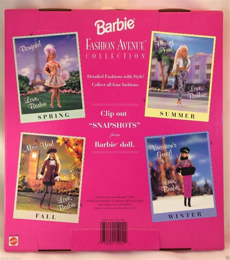 Barbie Internationale Fashion Avenue Mattel Fall Outfit Clothes