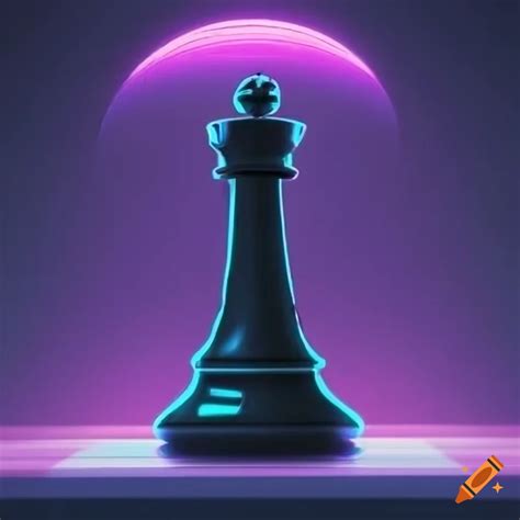 Original Futuristic Chess Profile Picture Synthwave On Craiyon