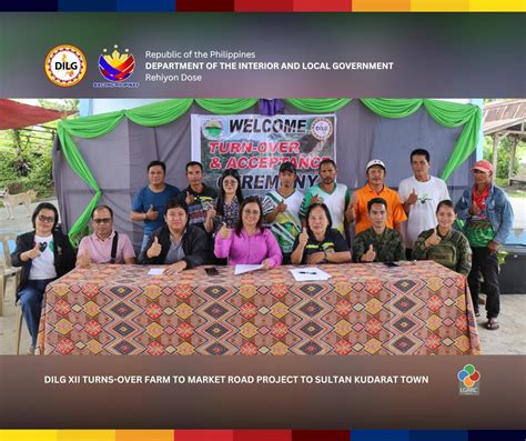 Dilg Xii Turns Over Farm To Market Road Project To Sultan Kudarat Town