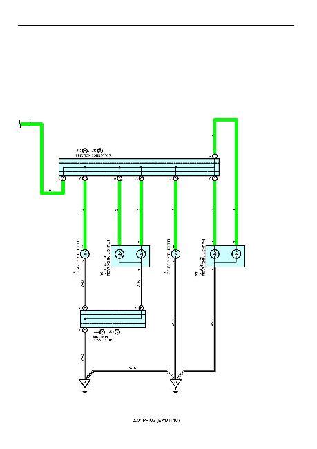 Цветные схемы электрооборудования Toyota Prius 2001 Схемы