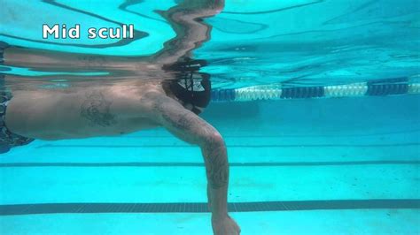 Swim Drill: Sculling | Swimming workouts for beginners, Swimming drills ...