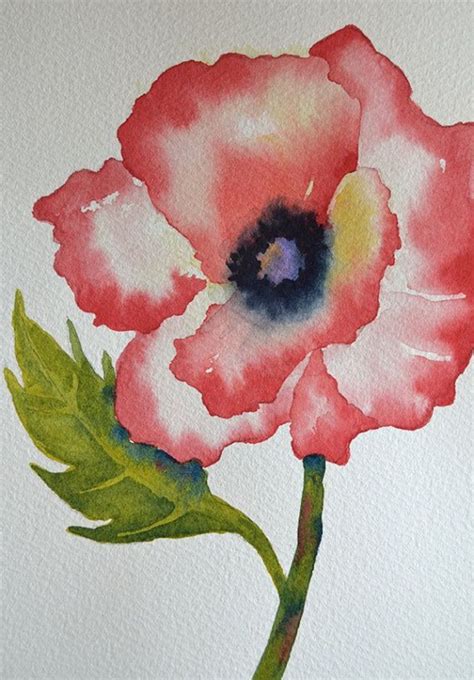 Easy Watercolor Ideas / 80+ Easy Watercolor Painting Ideas for Beginners | HARUNMUDAK - Come ...