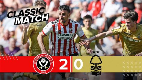 Sheffield United Vs Nottingham Forest 2019 Efl Championship Youtube