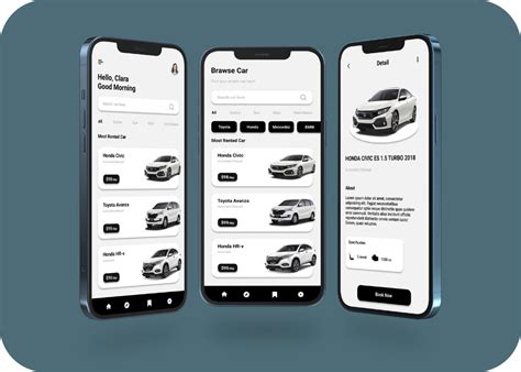 Cara Membuat Prototype Ui Desain Aplikasi Rental Mobil Di Figma Kaskus