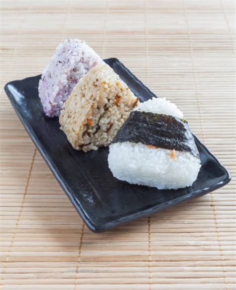 Japanese rice balls Stock Photos, Royalty Free Japanese rice balls Images | Depositphotos