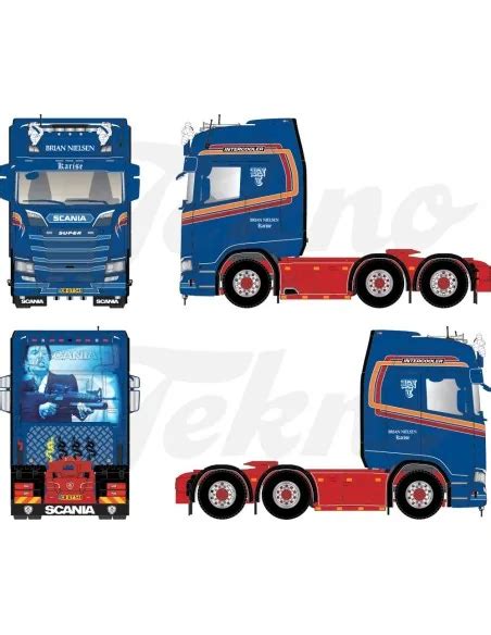 TEKNO 85716 Scania Next Gen S Highline 6x2 Brian Nielsen TEKNO