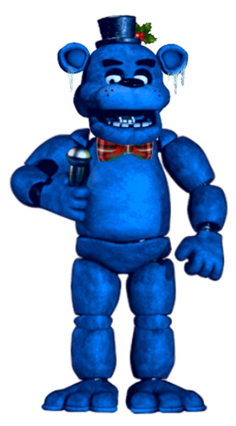 I had another image of Freddy Frostbear from FNaF AR and it was made ...