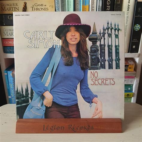 CARLY SIMON NO SECRETS LP on Carousell