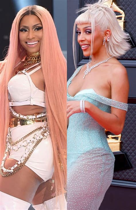 Nicki Minaj Dms Doja Cat A Sweet Congratulatory Message For Grammy Win