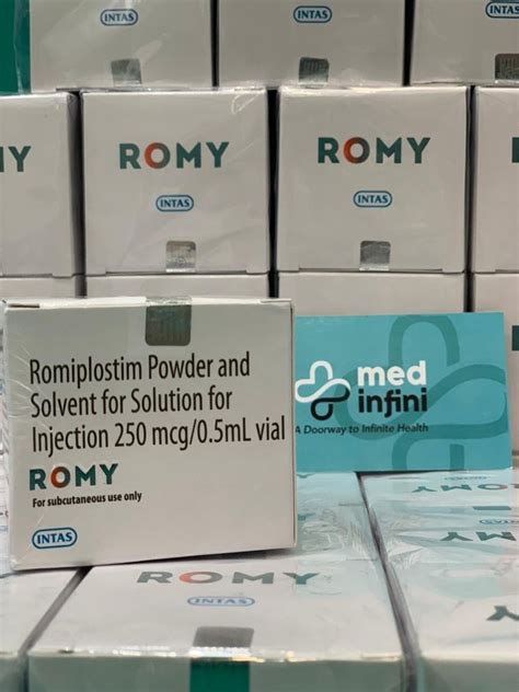 Romiplostim Lyophilized Powder Romy Mcg Injection For Hospital