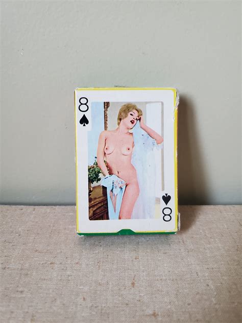 Vintage Nude Playing Cards Royal Flushes Glorious Nudes Etsy Australia