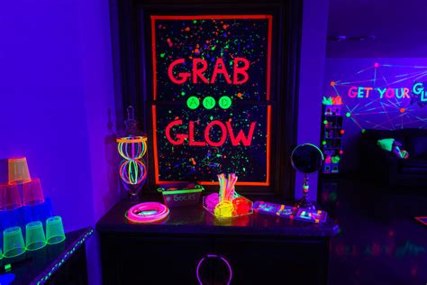 Kara's Party Ideas Glow Dance Birthday Party | Kara's Party Ideas