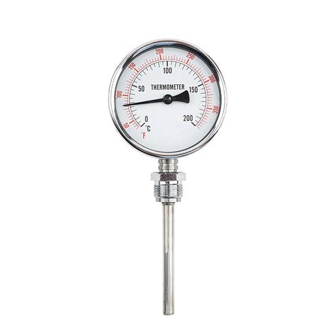 Bimetal Temperature Sensor Radial And Axial Direction Thermometer And