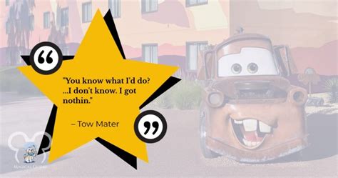 50 Best Tow Mater Quotes from Disney’s Car Movies - Magical Guides