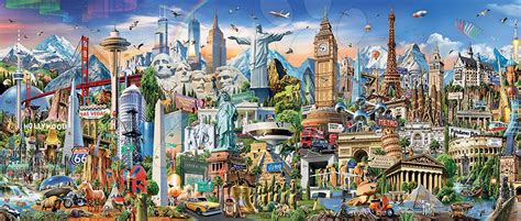 Puzzle Around The World 42000