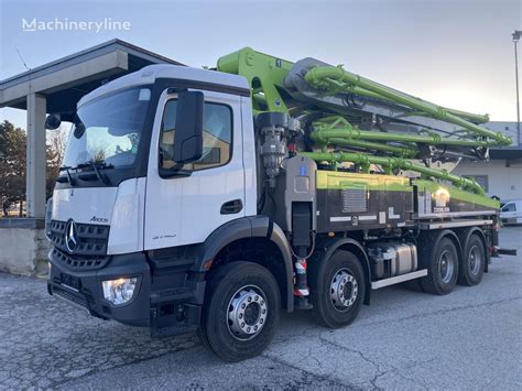 Zoomlion Zl 40 On Chassis Mercedes Benz Arocs 5 3240 Concrete Pump For