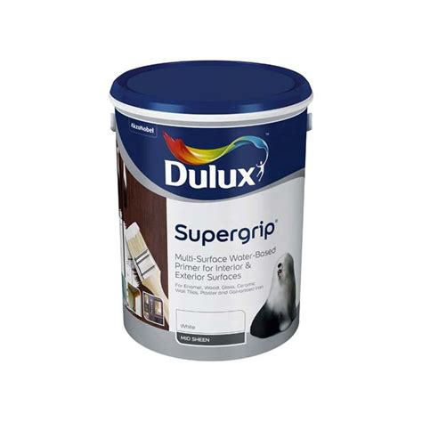 Dulux Supergrip All Surface Primer White 5l Chamberlain