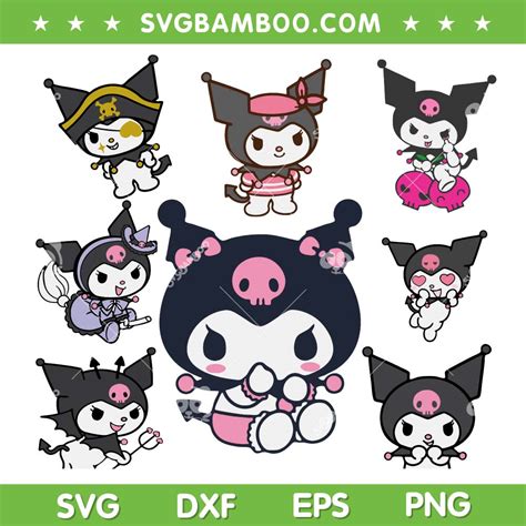 Kuromi Svg, Kuromi Png, Hello Kitty Svg, Sanrio Characters, 41% OFF