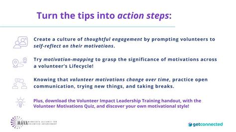 Create Action Throughout The Volunteer Lifecycle