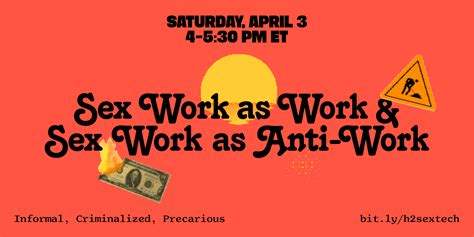 Work And Anti Work What Are People In The Sex Trades Fighting For