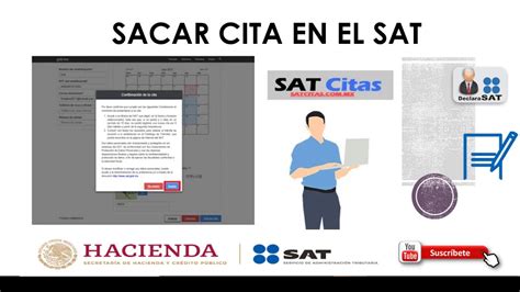 🔥como Sacar Una Cita En El Sat 🔥 Rapido Y Facil Youtube