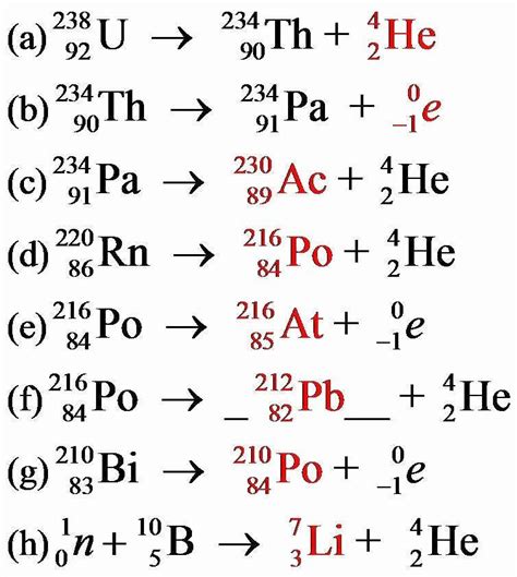 Radioactive Decay Answers Chemistry