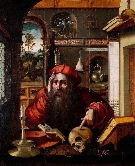 Saint Jerome With A Skull Art UK