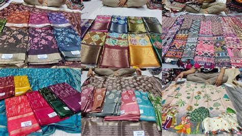 Chickpet Bangalore Wholesale Saree Diwali Collections Courier Available