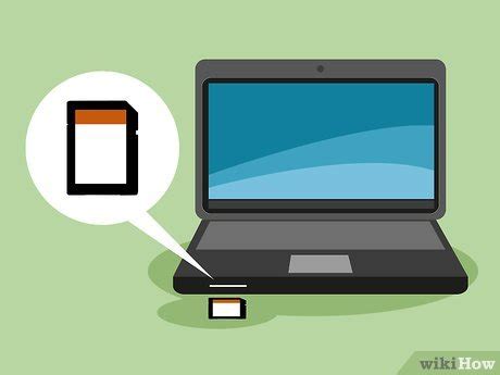 Cara Memasukkan Sd Card Ke Laptop Sinau